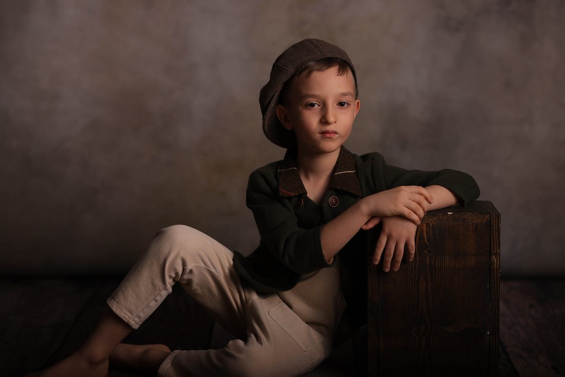 Fine art portrait of a boy — portrait photography Dubai