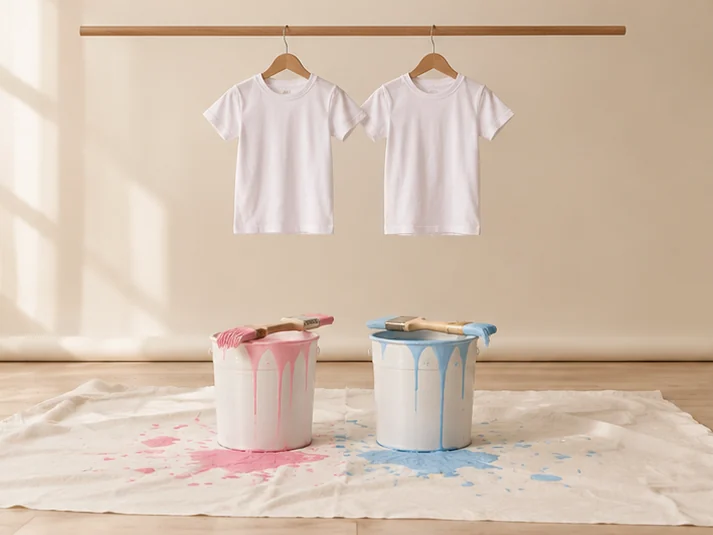 Paint reveal — gender reveal photoshoot Dubai